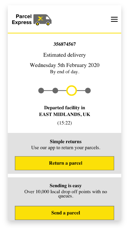 pop in a box delivery tracking